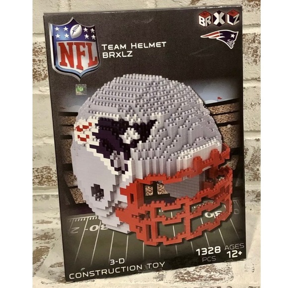 NFL New England Patriots 3D BRXLZ Puzzle Set - NIB - Picture 2 of 3